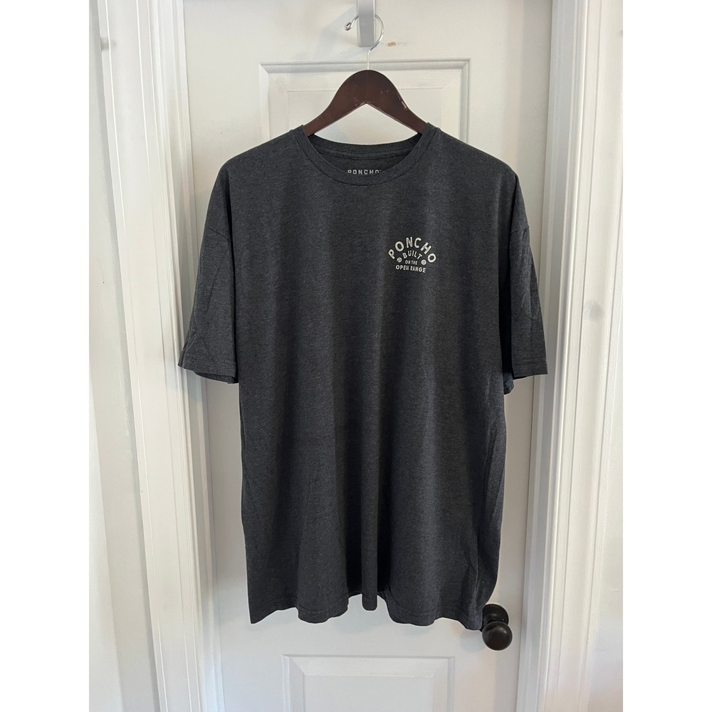 Poncho Built On The Open Range Graphic T Shirt